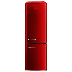 Gorenje ORK193 Freestanding Fridge Freezer, A+++ Energy Rating, Right-Hand Hinge, 60cm Wide Fiery Red